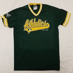 Vintage A's Little League Jersey